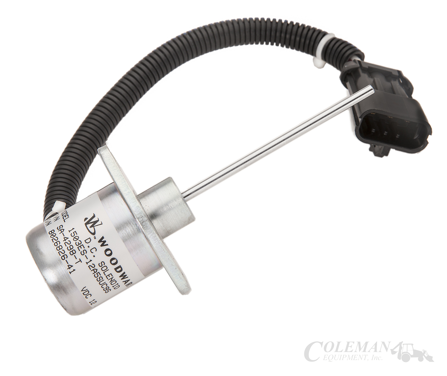 Kubota Stop Solenoid (16661-60012) | Coleman Equipment
