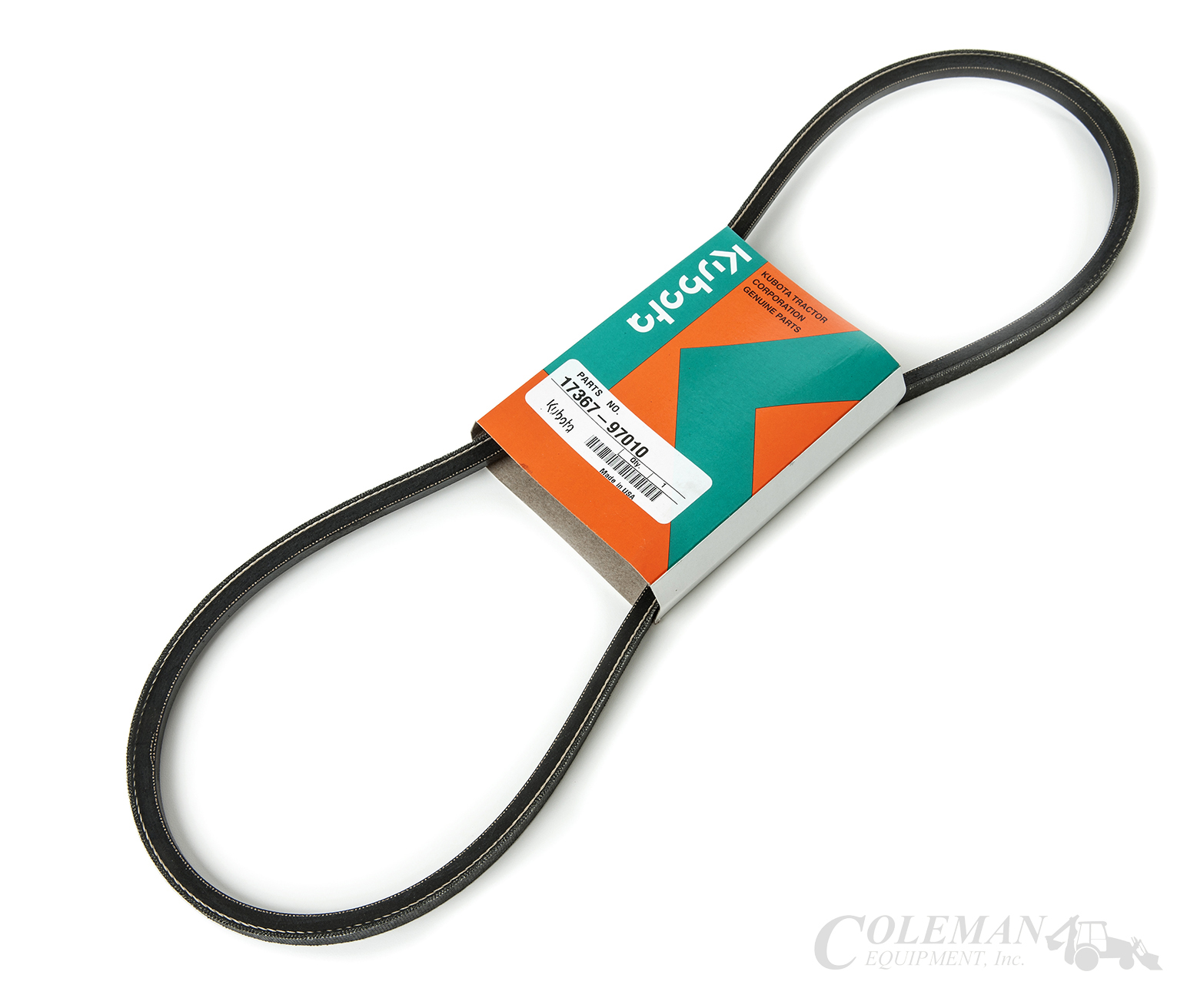 Kubota Cooling Fan Belt (17367-97010) | Coleman Equipment
