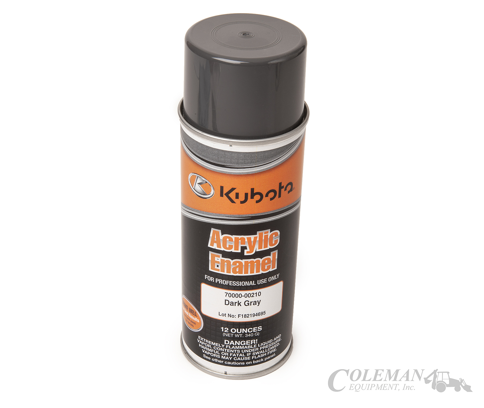 Kubota Acrylic High Gloss Paint - Dark Grey