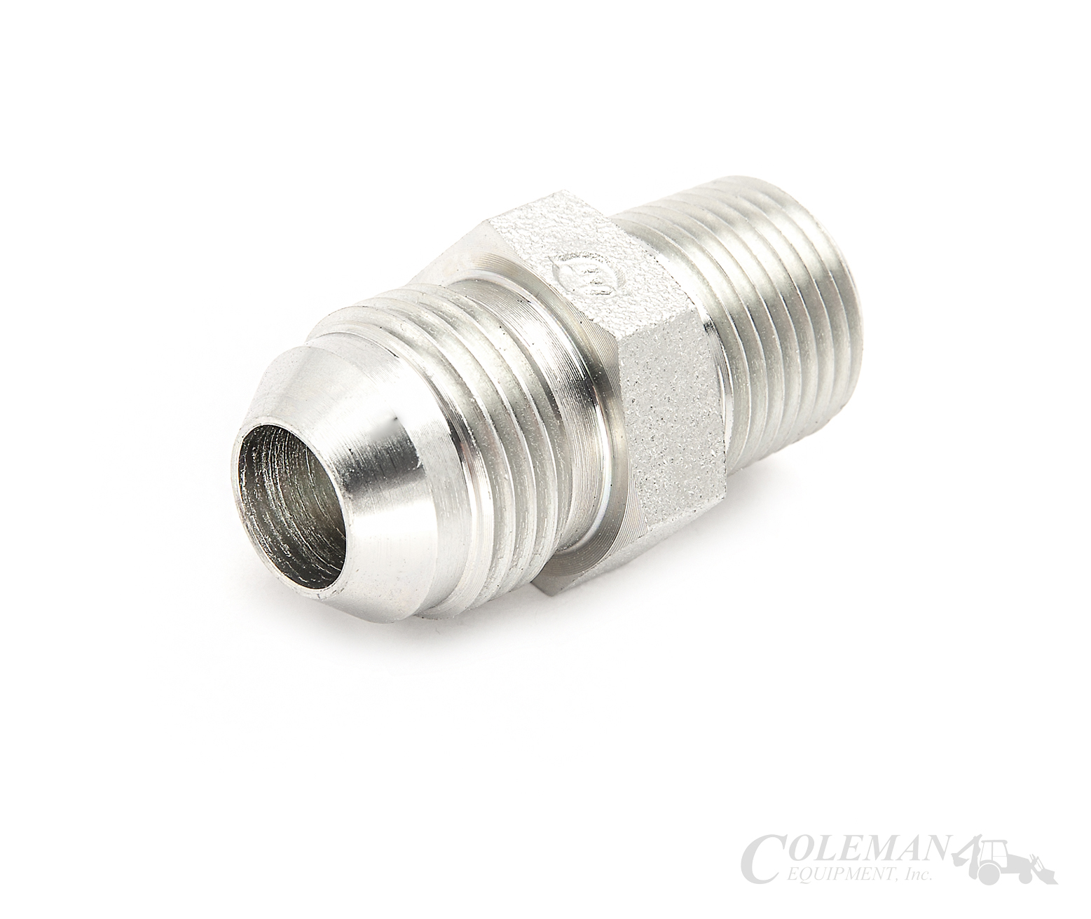 Kubota Adapter 3/8'' Male JIC X 3/8'' Male Pipe (75594-63680
