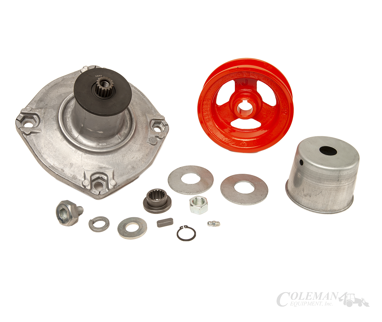 Kubota Spindle and Pulley Assembly Kit B (K5647-97700) | Coleman