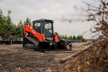 Kubota SVL97-3 Track Loader with Grapple