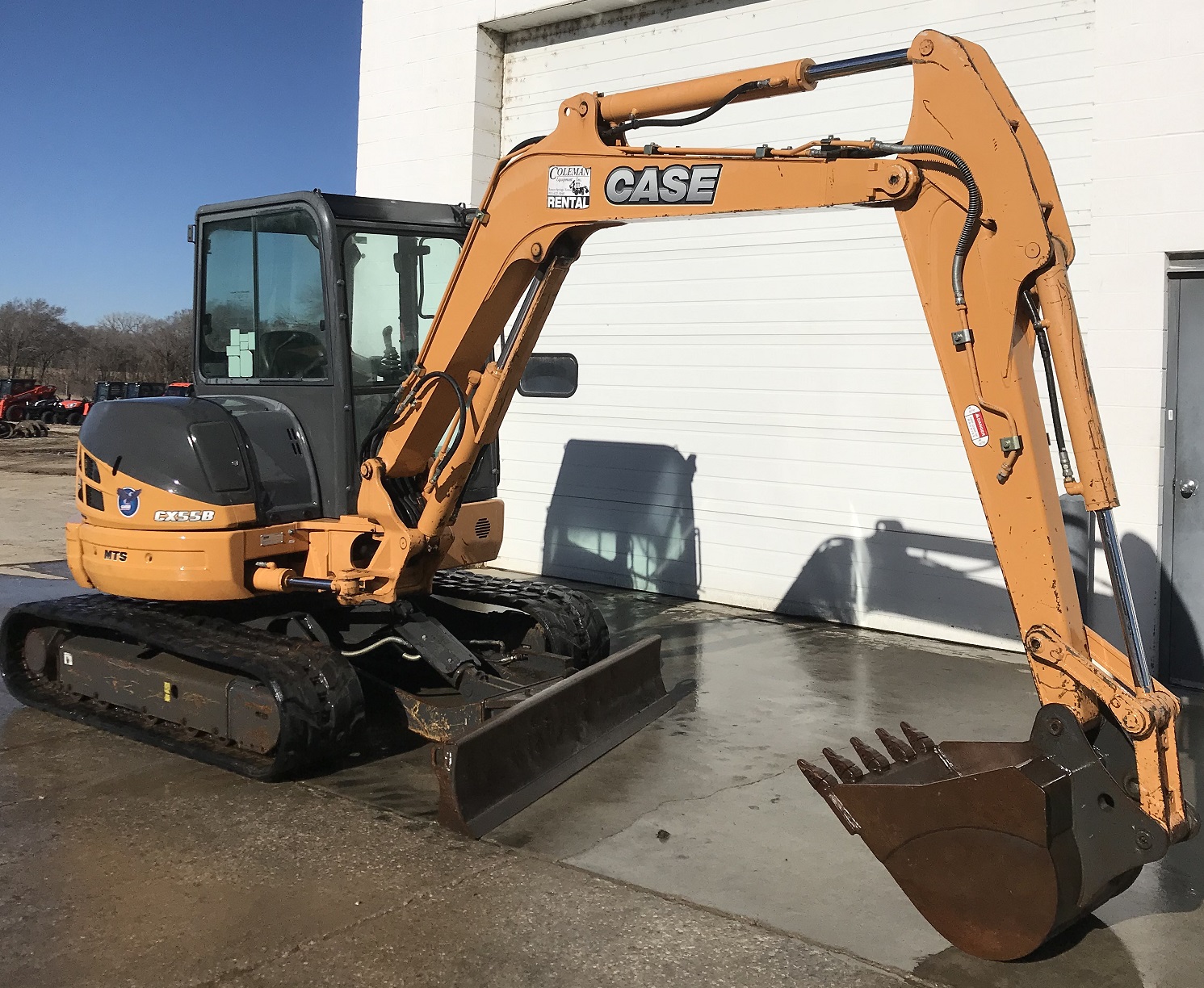 Buy Used Case CX55B Compact Excavator | Coleman Equipment