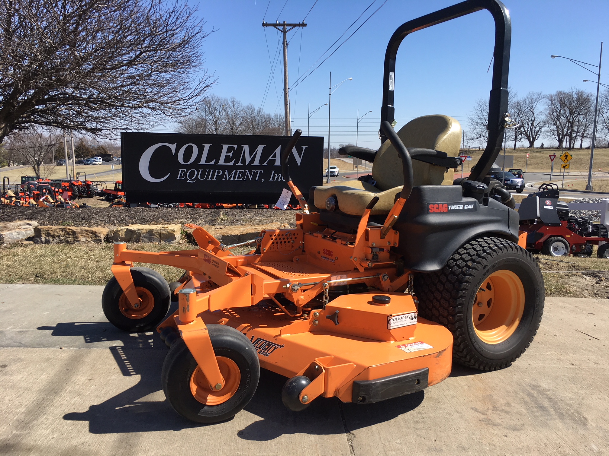 Buy Used Scag Used STC61V-730FX 61" Tiger Cat | Coleman ...