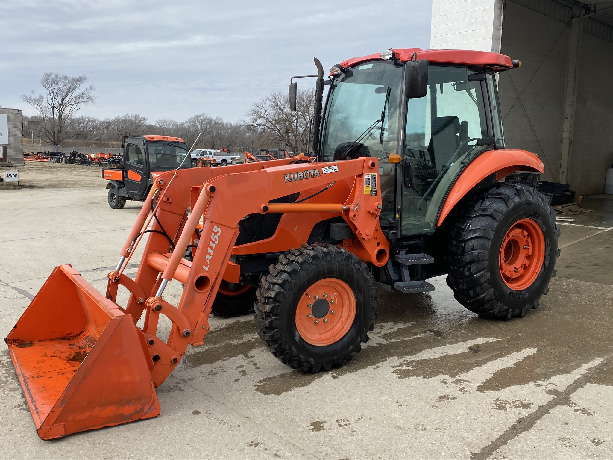 Buy Used Kubota M6040DTC Utility Cab Tractor and Loader | Coleman Equipment